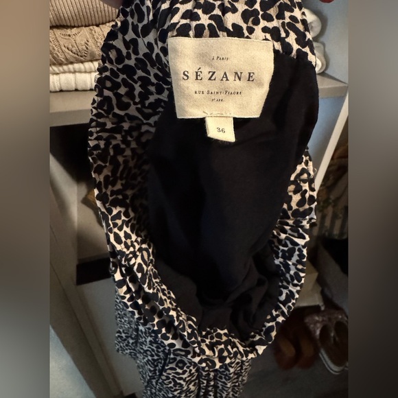 Sezane Elie Skirt in Leopard Print - Picture 5 of 5